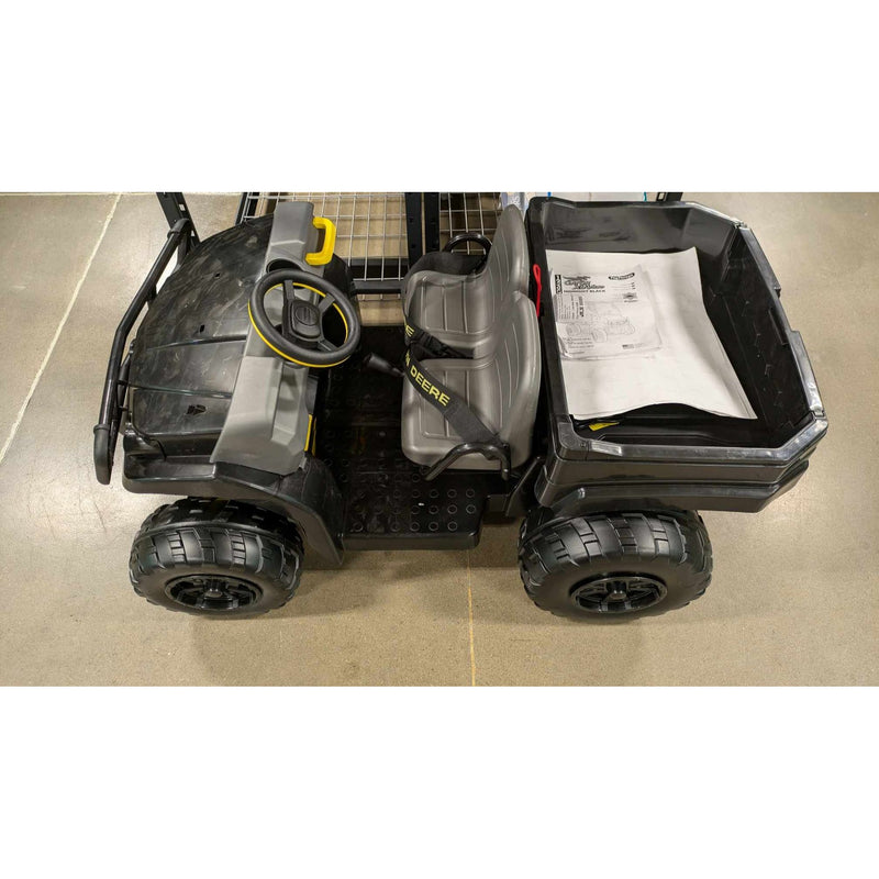 Peg Perego John Deere Gator XUV Midnight Black, 12-Volt Battery-Powered Ride-on