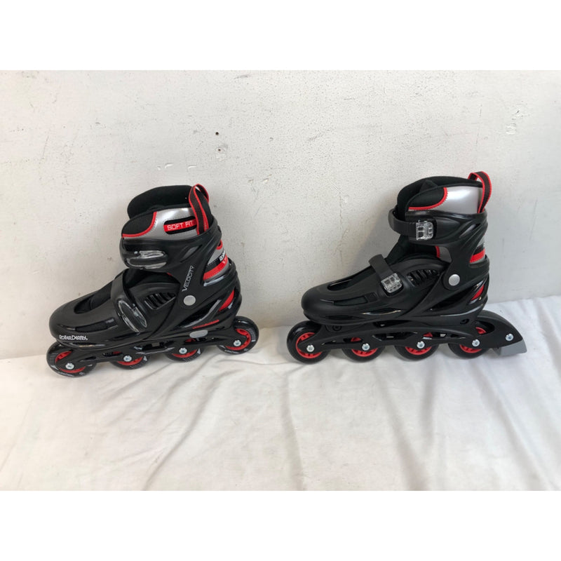 Roller Derby Velocity Adult Adjustable Inline Skates, Size 7-10