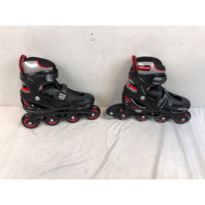 Roller Derby Velocity Adult Adjustable Inline Skates, Size 7-10