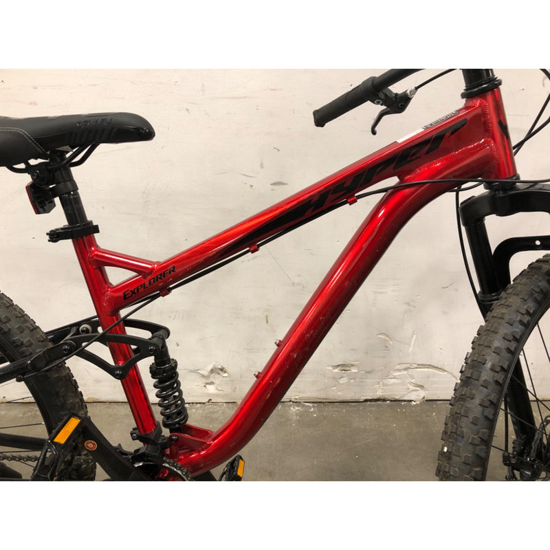 29in Hyper Explorer Dual Suspension Mountain Bike, Adult