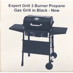 Expert Grill 3 Burner Propane Gas Grill in Black