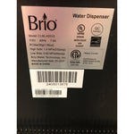 Brio Bottom Load Water Cooler Dispenser with Hot, Cold and Room Temperature Water