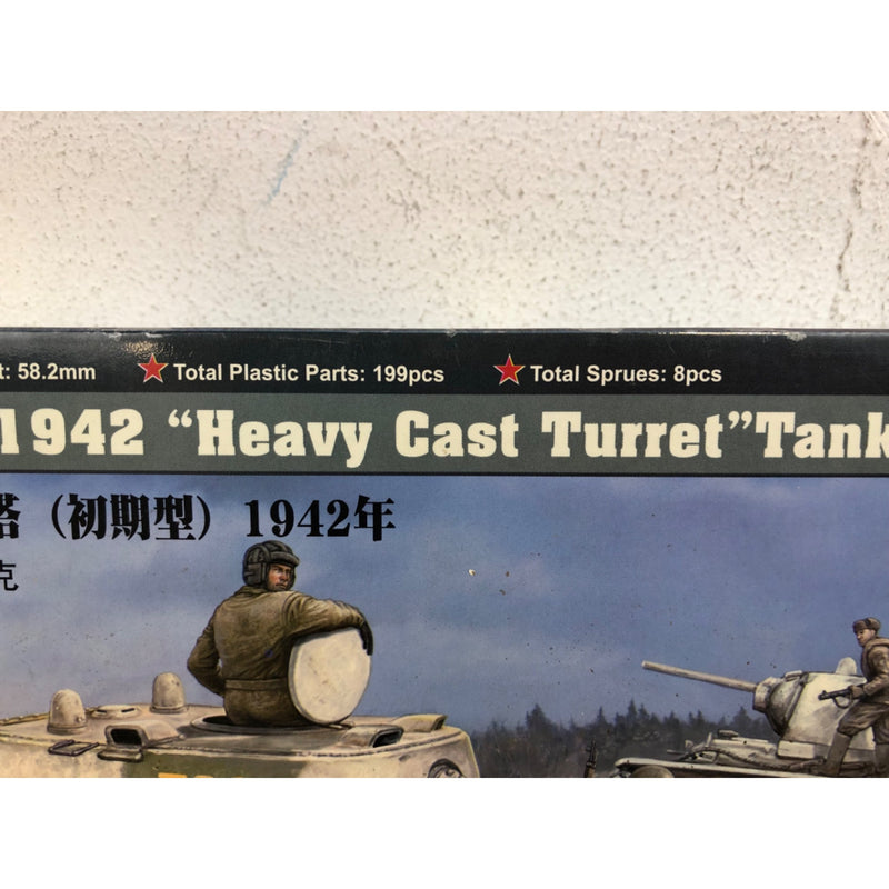 Hobby Boss Russian KV-1 Model 1942 Heavy Cast Turret Tank 1:48 Scale Model Kit