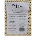 Better Homes and Gardens 2ft x 8ft Cushioned Non-Slip Runner Rug Pad