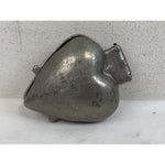 Heart 956 Vintage Pewter Ice Cream Mold, E and Co NY Eppelsheimer