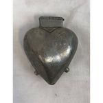 Heart 956 Vintage Pewter Ice Cream Mold, E and Co NY Eppelsheimer