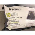 CORE 10-Person Lighted Instant Cabin Tent, Green