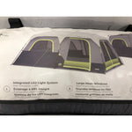 CORE 10-Person Lighted Instant Cabin Tent, Green