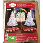 Holiday Time 6.5 Pre-Lit White Madison Pine Artificial Christmas Tree