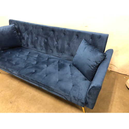 Bianlte Velvet Futon 71 x 37 x 29 Convertible Futon