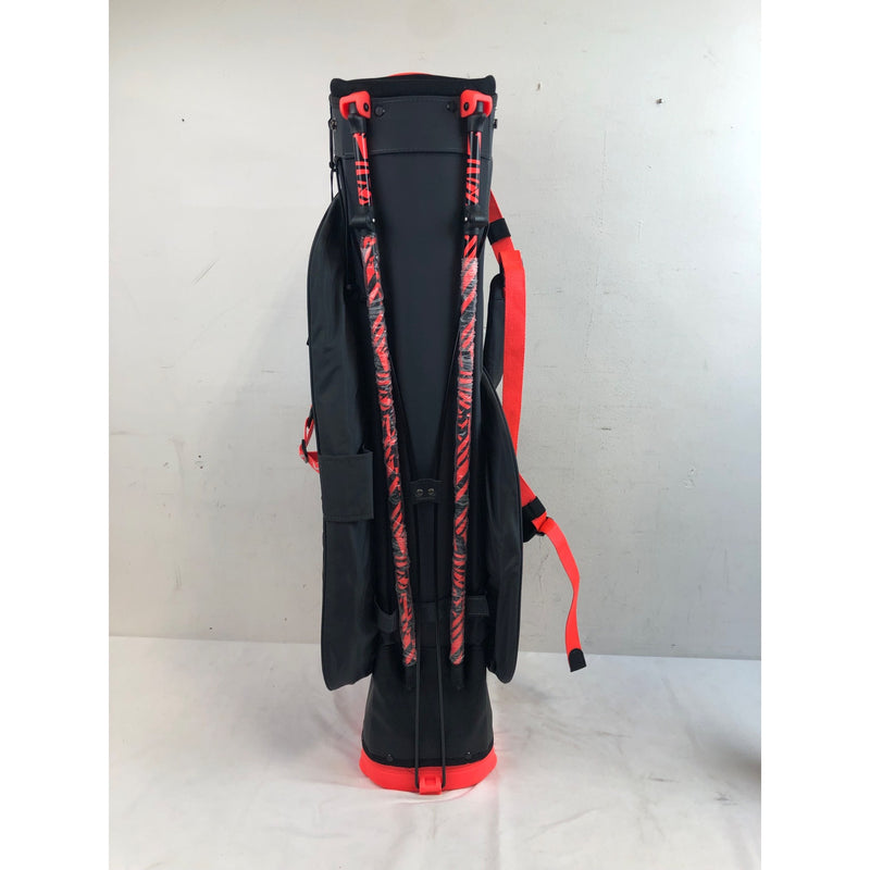 Vice Golf Smart Stand Bag Black/Neon Red