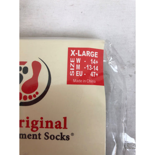 XL, Charcoal Color Foot Alignment, Socks