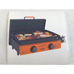 Blackstone Adventure Ready 2-Burner 22in Propane Griddle with Hard Cover, Orange