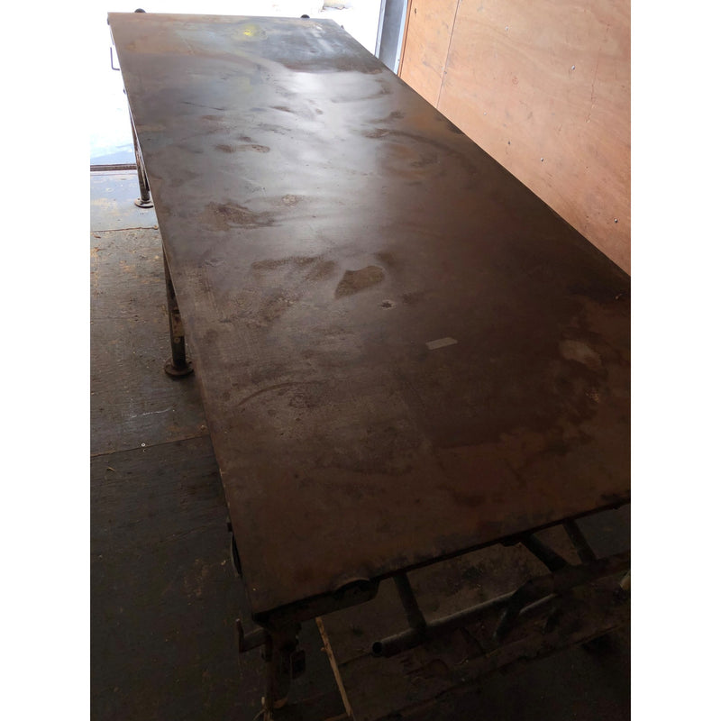 8ft x 3ft Steel Top Hot/Cold Candy Making Table