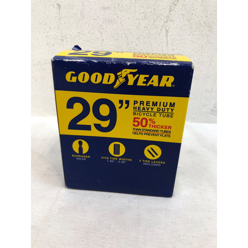 Goodyear Tires 29 inx1.9in-2.3 In. Bike Tube, Black, Standard Schrader Valve