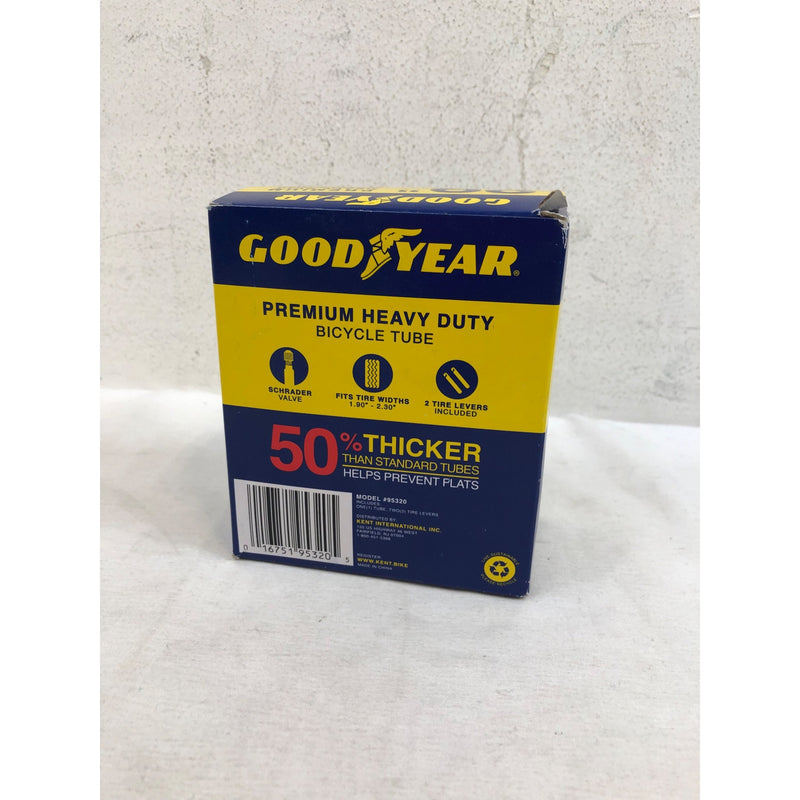 Goodyear Tires 29 inx1.9in-2.3 In. Bike Tube, Black, Standard Schrader Valve