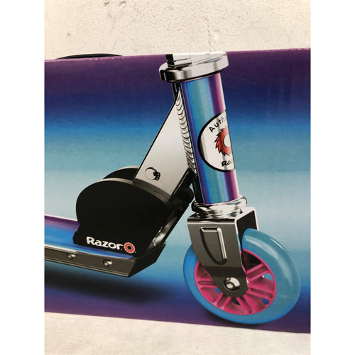 Razor A Kick Scooter - Special Edition Holographic, Aluminum, Foldable