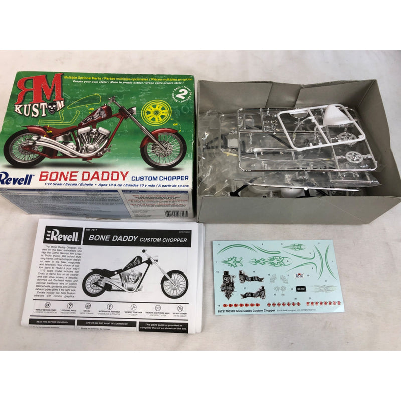 Revell Bone Daddy1:12 Scale Kustom Chopper Plastic Model Kit 85-7317