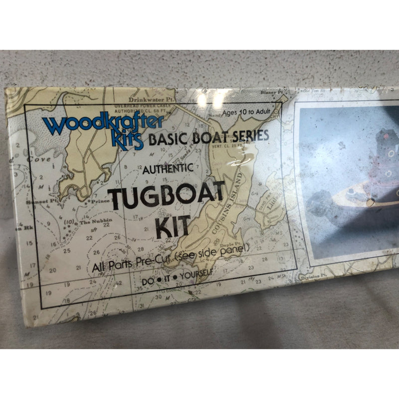 Wookrafter Kits Authentic Tugboat Kit Wood Kit 104