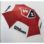 Wilson Staff Tour Golf Umbrella, Red and White