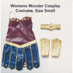 Womens Wonder Cosplay Costume, Size Small