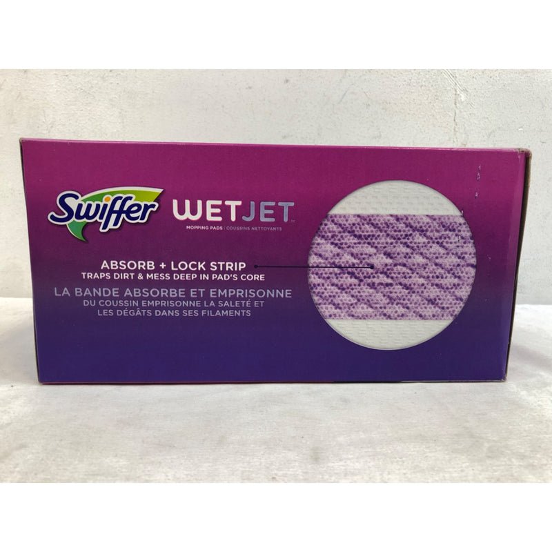 Swiffer Wet Jet Mop Cleaning Pads Refill, Floor Cleaner for Mopping, 24ct