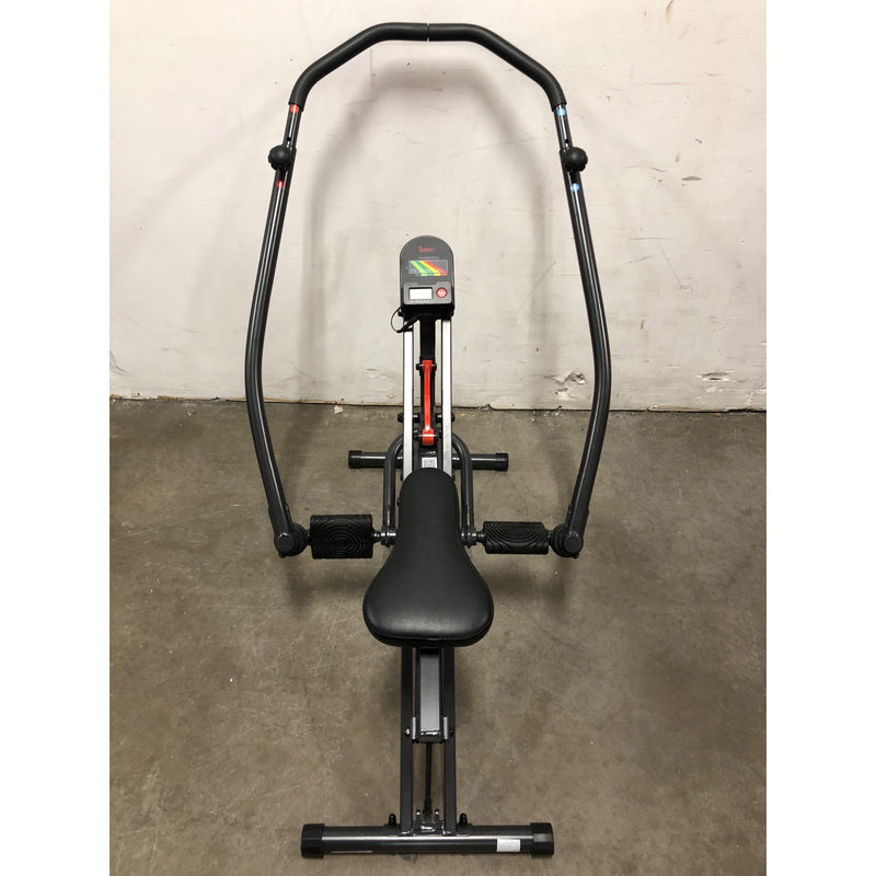 Sunny Health & Fitness Full Body Adjustable Multi-function SMART Row-N-Ride