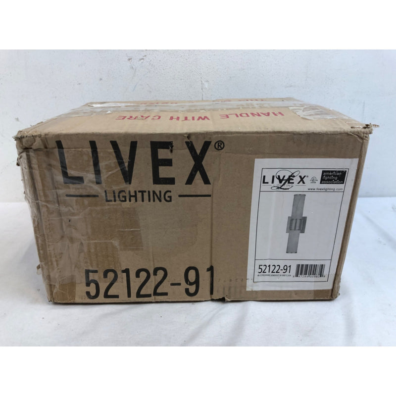 Livex Lighting - Weston - 2 Light ADA Bath Vanity in Contemporary Style - 16.5in