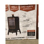 Pit Boss Copperhead 1300 Sq in Vertical Wood Pellet Smoker - Onyx Edition