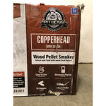 Pit Boss Copperhead 1300 Sq in Vertical Wood Pellet Smoker - Onyx Edition